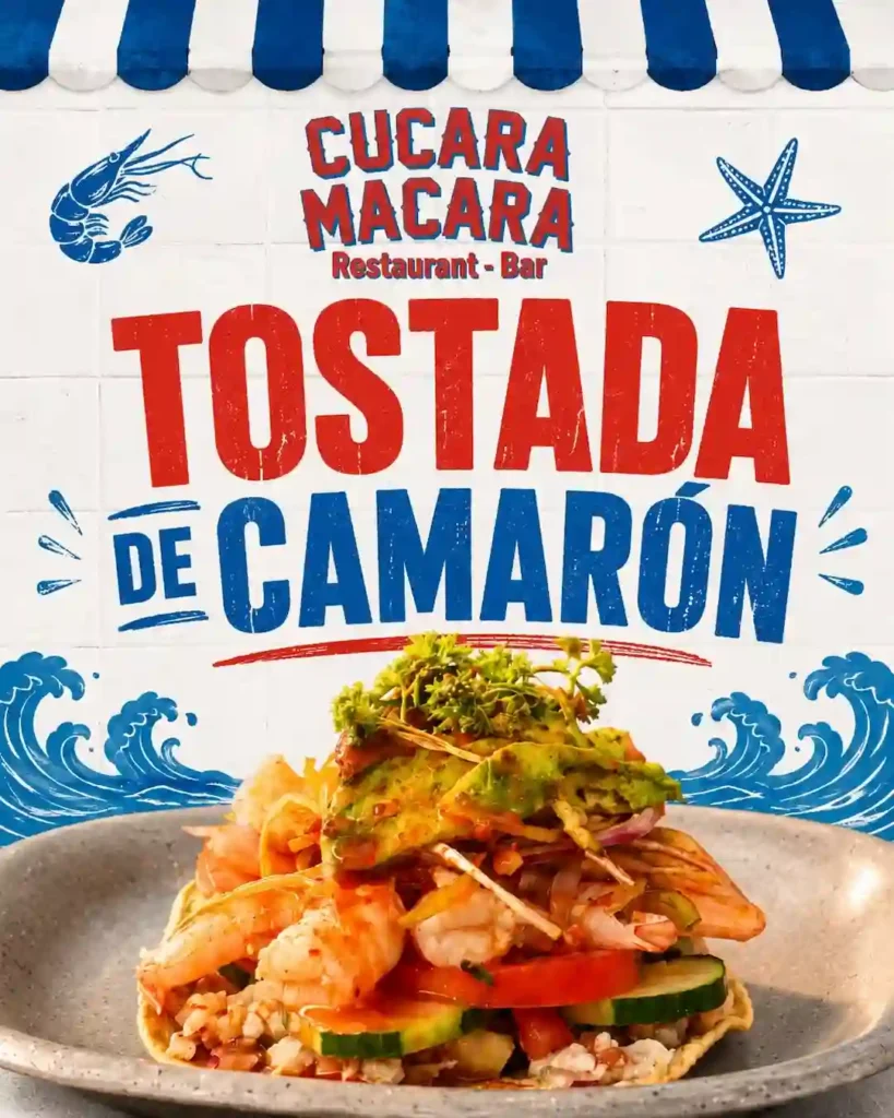 Tostada de Camaron